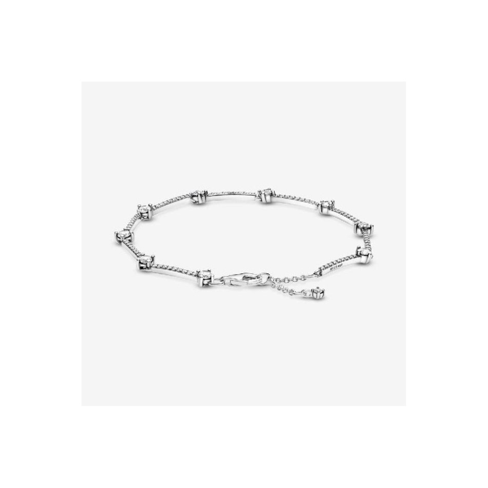 Sparkling Pave Bars Bracelet Pandora NZ
