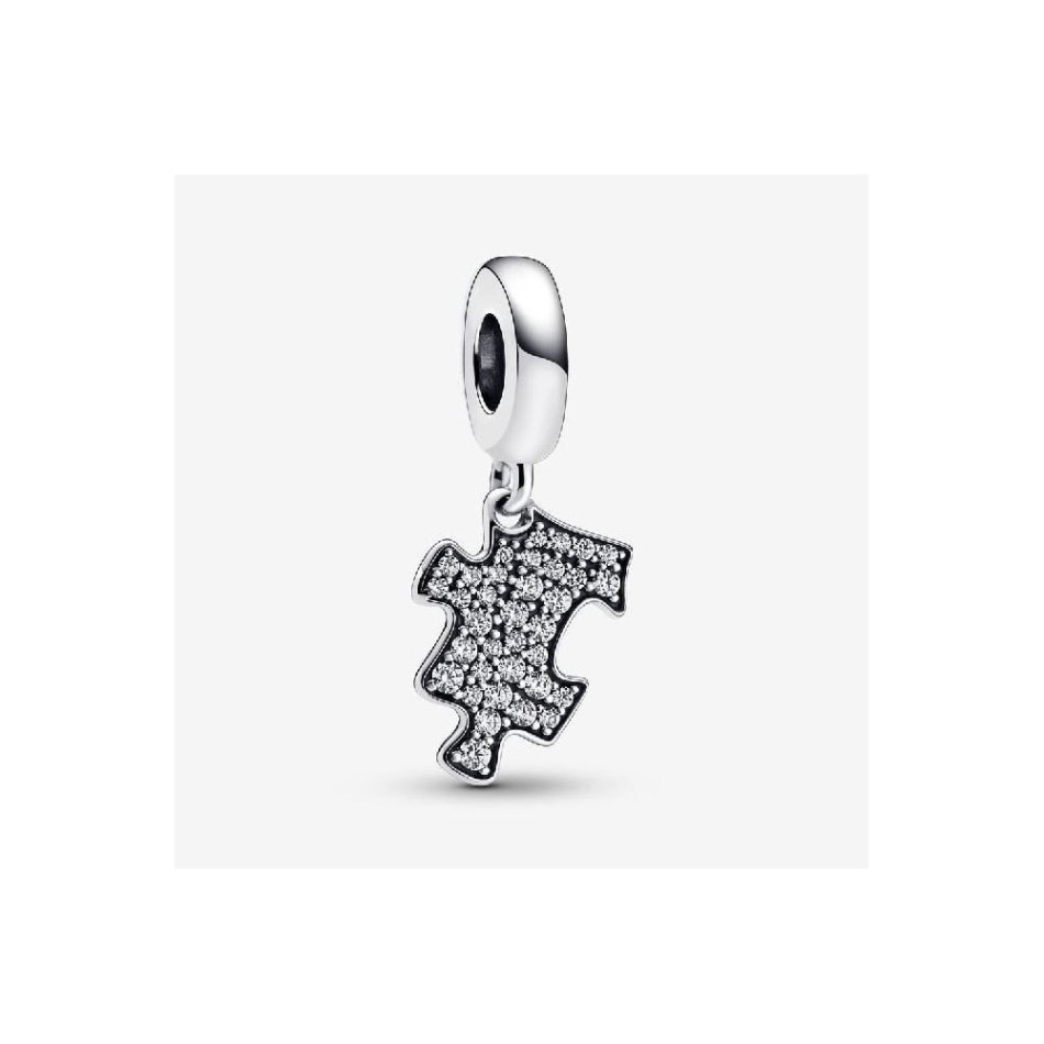 Sparkling Puzzle Piece Dangle Charms Pandora NZ