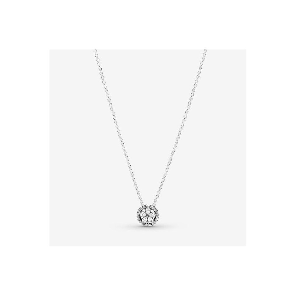 Sparkling Snowflake Collier Necklace Pandora NZ