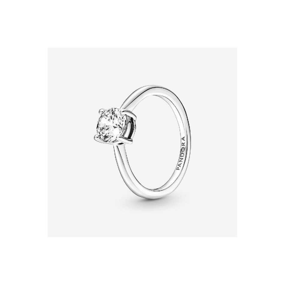 Sparkling Solitaire Pandora NZ Ring