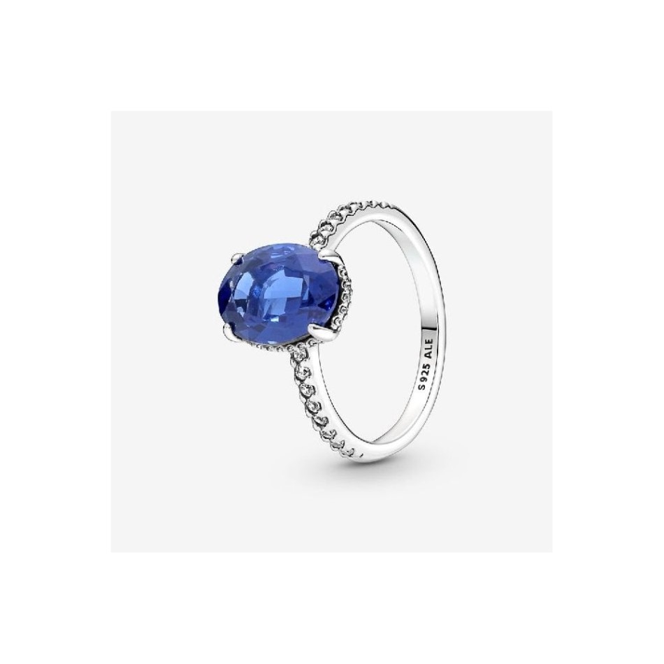 Sparkling Statement Pandora NZ Blue Halo Ring