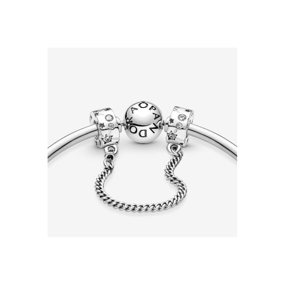 Stars & Galaxy Safety Chain Charm Pandora NZ