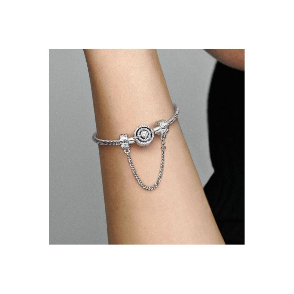 Stars & Galaxy Safety Chain Charm Pandora NZ