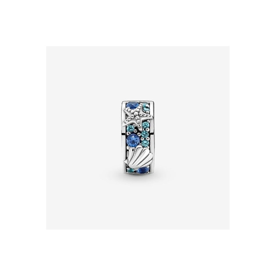 Tropical Starfish & Shell Clip Charms Pandora NZ
